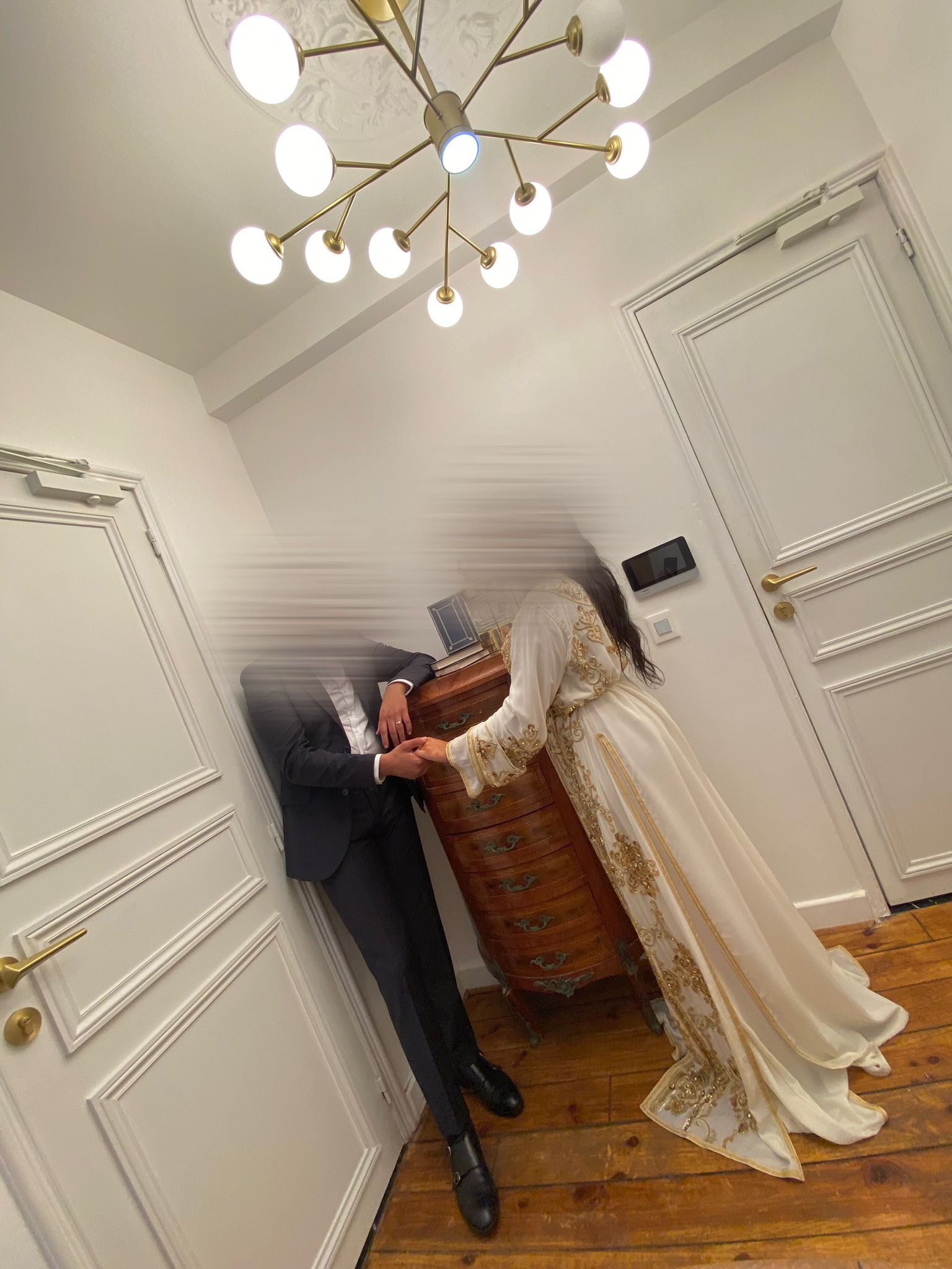 Couple lors d'une cérémonie