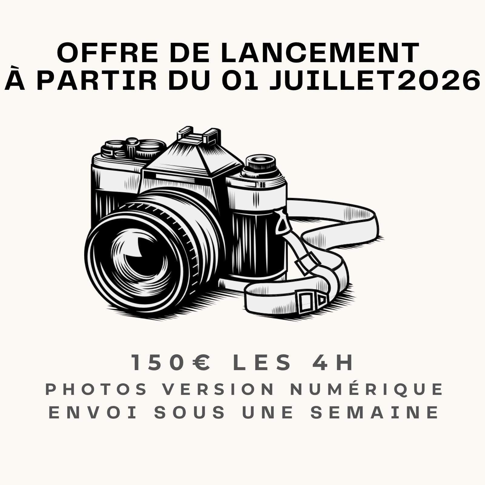 Offre de lancement — 150€ les 4h